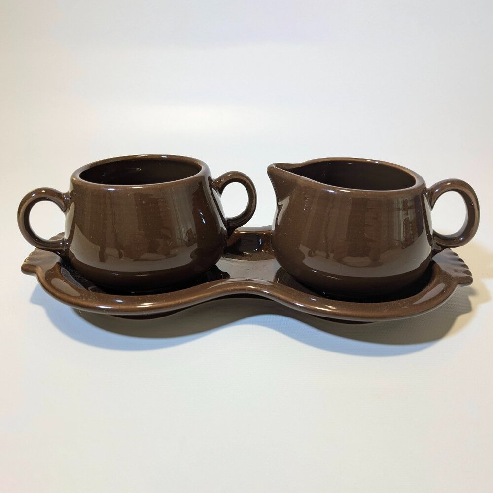 Fiesta Brown Sugar Cream Tray Set - no lid